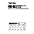 BOSS ME-6 Owners Manual BOSS ME-6 Owners Manual