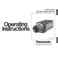 PANASONIC WVBL730 Owners Manual PANASONIC WVBL730 Owners Manual