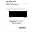 HARMAN KARDON PA2400 Service Manual HARMAN KARDON PA2400 Service Manual