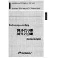 PIONEER DEH-2000R (FR) Owners Manual PIONEER DEH-2000R (FR) Owners Manual