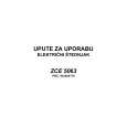 ZANUSSI ZCE5063 Owners Manual ZANUSSI ZCE5063 Owners Manual