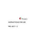 PRO-JECT PRO-JECT12 Owners Manual PRO-JECT PRO-JECT12 Owners Manual