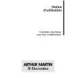 ARTHUR MARTIN ELECTROLUX CV6089W1 Owners Manual ARTHUR MARTIN ELECTROLUX CV6089W1 Owners Manual