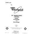 WHIRLPOOL RH6430XLW0 Parts Catalog WHIRLPOOL RH6430XLW0 Parts Catalog