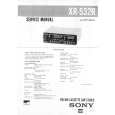 SONY XR532R Service Manual SONY XR532R Service Manual