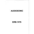 AUDIOSONIC KRB-1576 Service Manual AUDIOSONIC KRB-1576 Service Manual