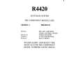 SONY R4420 Owners Manual SONY R4420 Owners Manual