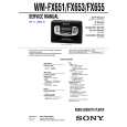 SONY WMFX651 Service Manual SONY WMFX651 Service Manual
