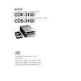SONY CDS-3100 Owners Manual SONY CDS-3100 Owners Manual