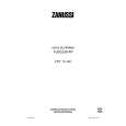 ZANUSSI ZRT 16 JAC Owners Manual ZANUSSI ZRT 16 JAC Owners Manual