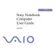 SONY PCG-SR1K VAIO Owners Manual SONY PCG-SR1K VAIO Owners Manual