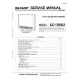 SHARP LC15A2U Service Manual SHARP LC15A2U Service Manual
