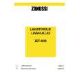 ZANUSSI ZDT6896 Owners Manual ZANUSSI ZDT6896 Owners Manual