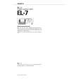 SONY EL-7 Owners Manual SONY EL-7 Owners Manual