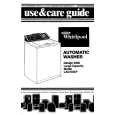 WHIRLPOOL LA5700XPW1 Owners Manual WHIRLPOOL LA5700XPW1 Owners Manual
