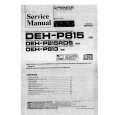 PIONEER DEH-P813 Service Manual PIONEER DEH-P813 Service Manual