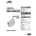 JVC GR-AXM220UC Owners Manual JVC GR-AXM220UC Owners Manual