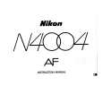 NIKON N4004AF Owners Manual NIKON N4004AF Owners Manual
