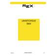 REX-ELECTROLUX S06X Owners Manual REX-ELECTROLUX S06X Owners Manual