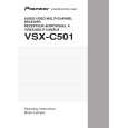 PIONEER VSXC501 Owners Manual PIONEER VSXC501 Owners Manual