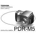 TOSHIBA PDR-M5 Owners Manual TOSHIBA PDR-M5 Owners Manual