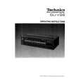 TECHNICS SU-V96 Owners Manual TECHNICS SU-V96 Owners Manual