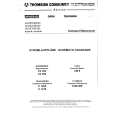 THOMSON CVM40P Service Manual THOMSON CVM40P Service Manual