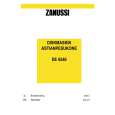 ZANUSSI DE6540 Owners Manual ZANUSSI DE6540 Owners Manual