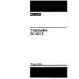ZANUSSI ZC823X Owners Manual ZANUSSI ZC823X Owners Manual