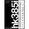 HARMAN KARDON HK385I Owners Manual HARMAN KARDON HK385I Owners Manual