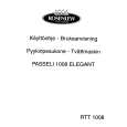 ROSENLEW RTT1008 Owners Manual ROSENLEW RTT1008 Owners Manual