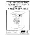 ZANUSSI FL811 Owners Manual ZANUSSI FL811 Owners Manual
