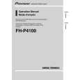 PIONEER FH-P4100 Owners Manual PIONEER FH-P4100 Owners Manual