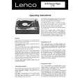 LENCO L-75 Owners Manual LENCO L-75 Owners Manual