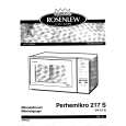 ROSENLEW RP217S Owners Manual ROSENLEW RP217S Owners Manual