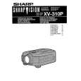 SHARP XV-310P Owners Manual SHARP XV-310P Owners Manual