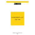 ZANUSSI ZGF644ICI Owners Manual ZANUSSI ZGF644ICI Owners Manual