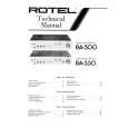 ROTEL RA-500 Service Manual ROTEL RA-500 Service Manual