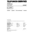 TELEFUNKEN HC685 T Service Manual TELEFUNKEN HC685 T Service Manual