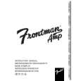 FENDER FRONTMAN_AMP Owners Manual FENDER FRONTMAN_AMP Owners Manual