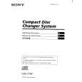 SONY CDX-71RF Owners Manual SONY CDX-71RF Owners Manual