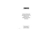 ZANUSSI ZPL9164 Owners Manual ZANUSSI ZPL9164 Owners Manual