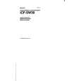 SONY ICF-SW30 Owners Manual SONY ICF-SW30 Owners Manual
