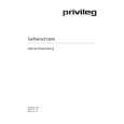 PRIVILEG 909.194-3 Owners Manual PRIVILEG 909.194-3 Owners Manual