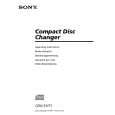 SONY CDX-71 Owners Manual SONY CDX-71 Owners Manual