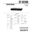 SONY ST-SE500 Service Manual SONY ST-SE500 Service Manual