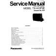 PANASONIC X13 CHASSIS Service Manual PANASONIC X13 CHASSIS Service Manual