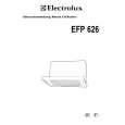 ELECTROLUX EFP626.4/CH Owners Manual ELECTROLUX EFP626.4/CH Owners Manual