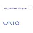 SONY PCG-GRX616MP VAIO Owners Manual SONY PCG-GRX616MP VAIO Owners Manual
