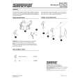 SHURE A98D Owners Manual SHURE A98D Owners Manual